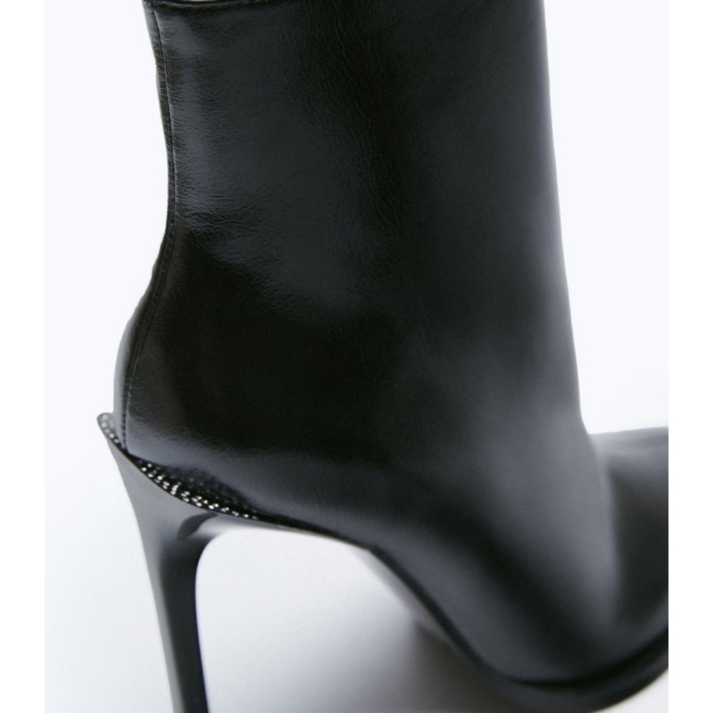 Zara high heeled ankle boots - Picture 3 of 10